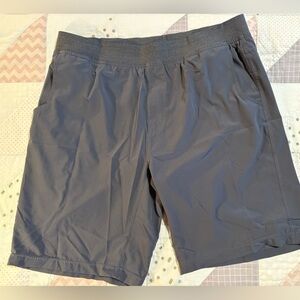 Prana Men's Charcoal Athletic Shorts